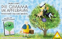 Die Omama im Apfelbaum